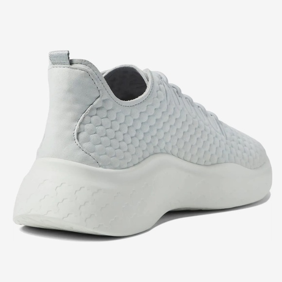 ECCO Womens Therap Gray Textured Athletic Training Lace Shoes Sneakers 8-8.5 - Picture 5 of 10